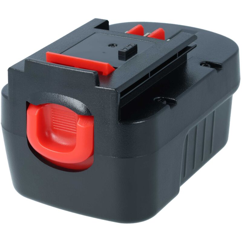 foto del prodotto 1x batteria compatibile con black decker hp148f2, hp148f2b, hp146f3k, hp146fbh, hp148f2k, hp148f2r utensile elettrico 1500 mah, nimh, 14,4 v