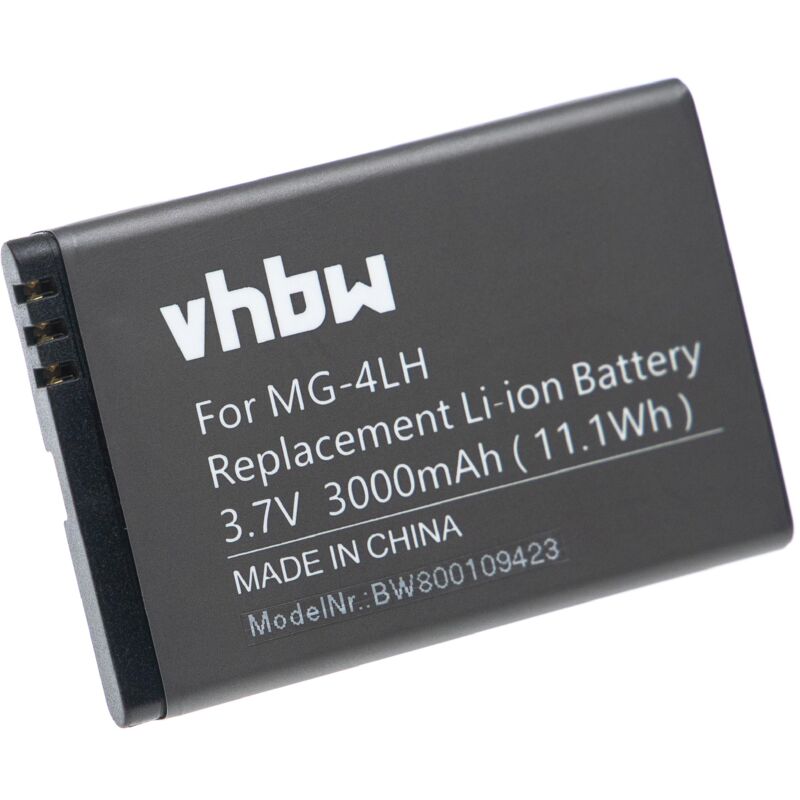 foto del prodotto 1x batteria compatibile con getac lt30, lt30gd, lt30tm navigatore gps 3000mah, 3,7v, li ion vhbw