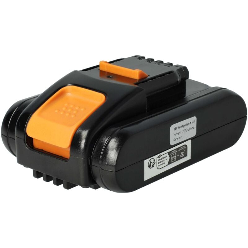 foto del prodotto 1x batteria compatibile con worx landroid m1000 wr143e, m500 wr141e, m700 wr142e, m wr141e utensile elettrico 1500 mah, li-ion, 20 v - vhbw