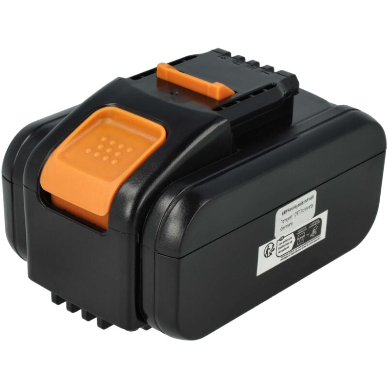 foto del prodotto 1x batteria compatibile con worx landroid m500 wr141e, m1000 wr143e, m500, l2000 wr155e, l wr155e utensile elettrico 4000 mah, li-ion, 20 v - vhbw