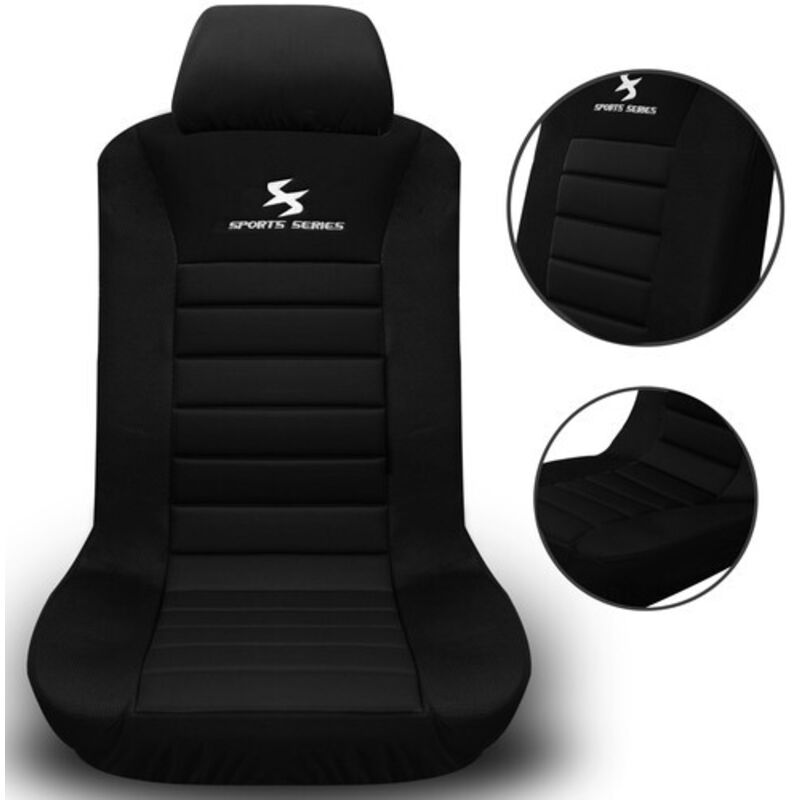 foto del prodotto 1x coprisedile anteriore singolo universale auto seat cover protege sedile woltu