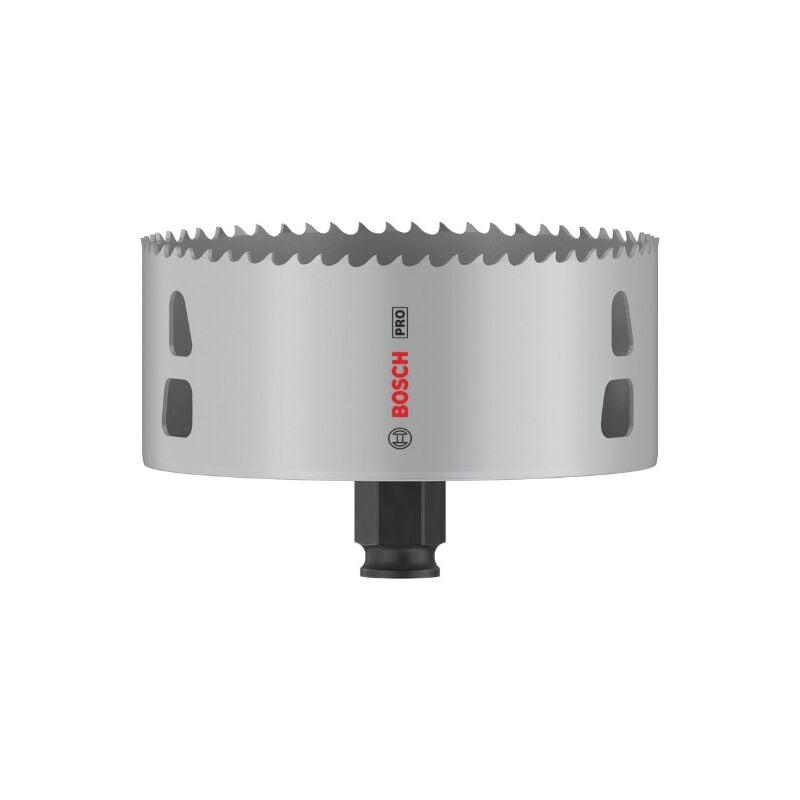foto del prodotto 1x crown saw pro multi material power change plus per legno tenero, cartongesso, 111 mm, accessori professionali per foratura bosch