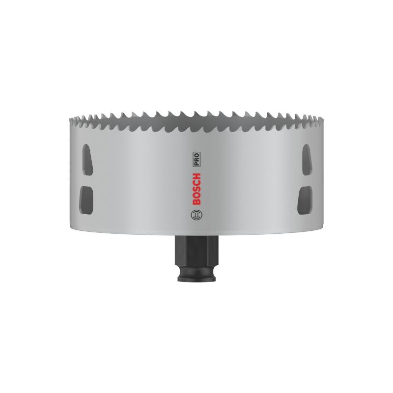 foto del prodotto 1x crown saw pro multi material power change plus per legno tenero, cartongesso, 114 mm, accessori professionali per foratura bosch