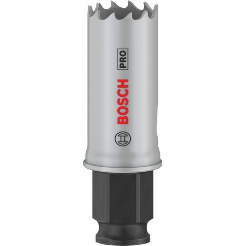 foto del prodotto 1x crown saw pro multi material power change plus per legno tenero, cartongesso, 22 mm, foratura con accessori professionali bosch