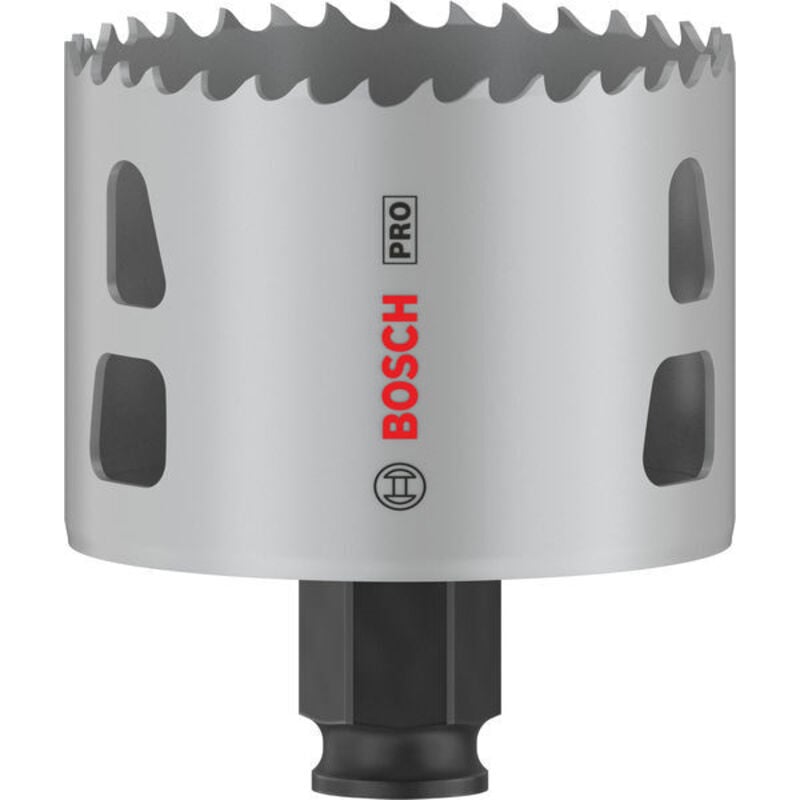 foto del prodotto 1x crown saw pro multi material power change plus per legno tenero, cartongesso, 65 mm, accessori professionali per foratura bosch