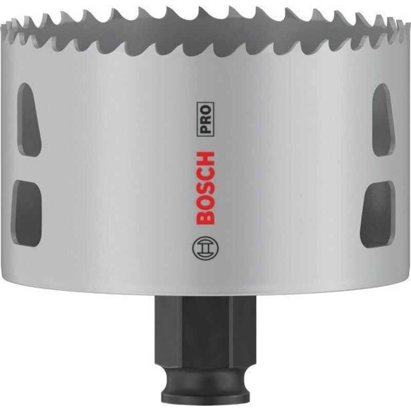 foto del prodotto 1x crown saw pro multi material power change plus (per legno tenero, cartongesso, ø 79 mm, accessori professionali per foratura) - bosch