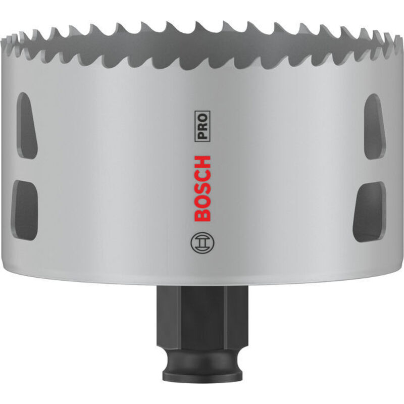foto del prodotto 1x crown saw pro multi material power change plus per legno tenero, cartongesso, 86 mm, accessori professionali per foratura bosch