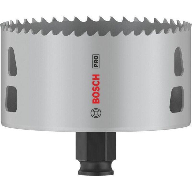 foto del prodotto 1x crown saw pro multi material power change plus per legno tenero, cartongesso, 92 mm, accessori professionali per foratura bosch