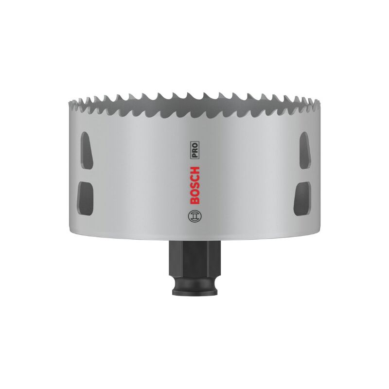 foto del prodotto 1x crown saw pro multi material power change plus per legno tenero, cartongesso, 95 mm, accessori professionali per foratura bosch