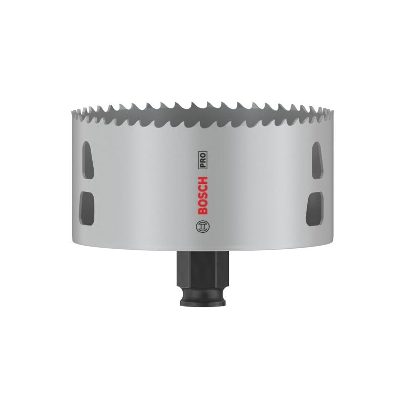 foto del prodotto 1x crown saw pro multi material power change plus per legno tenero, cartongesso, 98 mm, accessori professionali per foratura bosch
