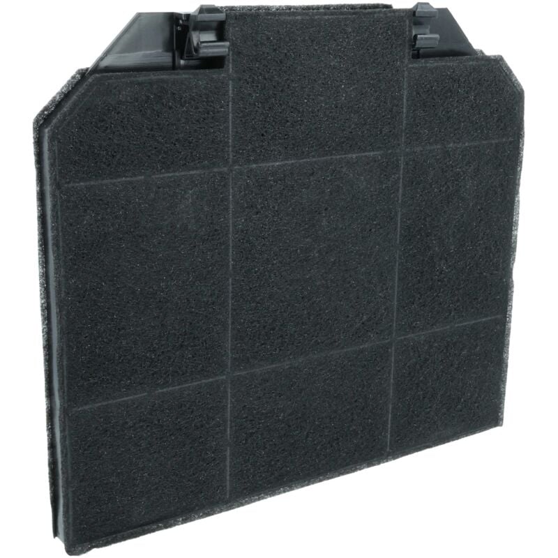 foto del prodotto 1x filtro a carboni attivi compatibile con aeg dbe6680hm, dbe6780hm, dd6390m, dbe6980hm, dd6390-m cappe aspiranti - 26,5 x 23,7 x 1,6 cm - vhbw