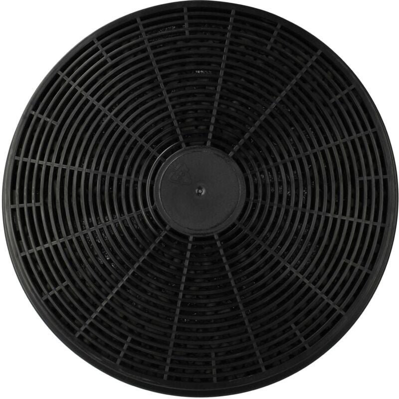 foto del prodotto 1x filtro a carboni attivi compatibile con pkm s25-60 awth, s25-90 abth, s3-60 abtz, s3-90 abtz, s2-60 abtz, s2-90 cappe aspiranti - 17,5 cm - vhbw