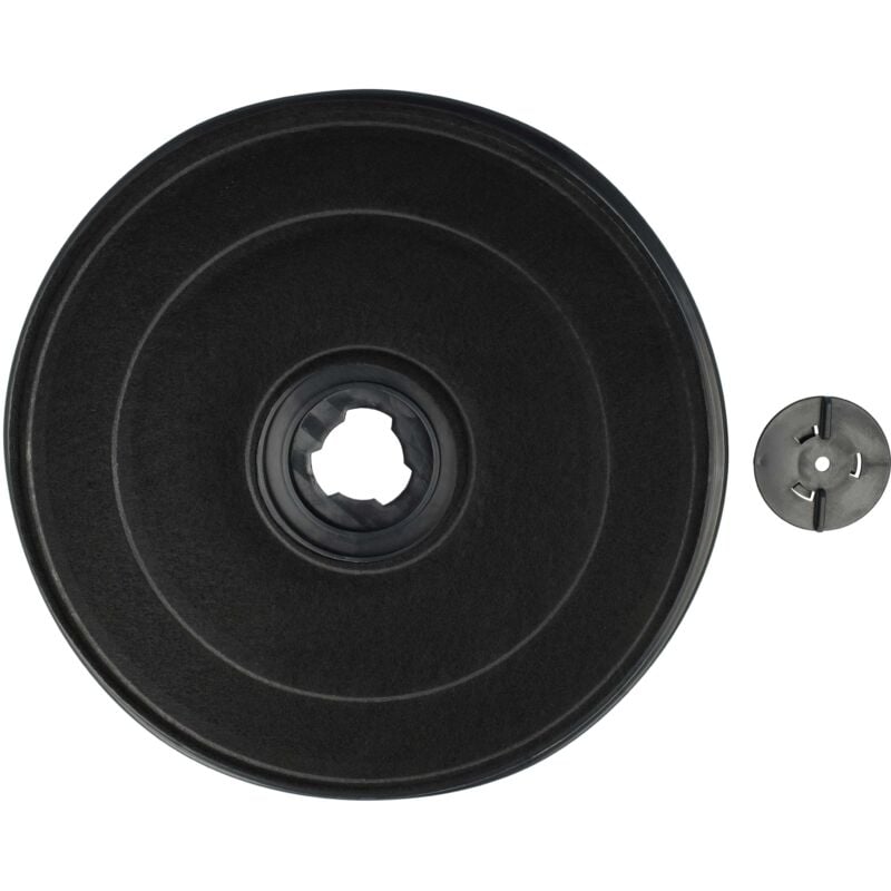 foto del prodotto 1x filtro a carboni attivi compatibile con zanussi zh6024x, zh720, zh6024w, zh790, zh9020, zh758, zh759, zh9021 cappe aspiranti - 2,3 cm - vhbw