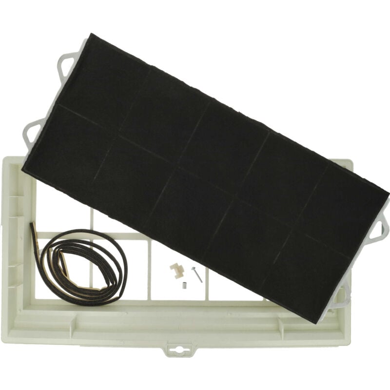 foto del prodotto 1x filtro a carboni attivi sostituisce siemens lx300000, 460478 per cappe aspiranti 49,5 x 29,5 x 6,2 cm vhbw