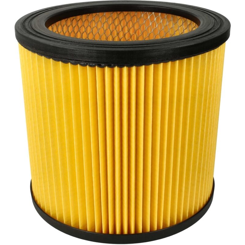 foto del prodotto 1x filtro a cartuccia compatibile con parkside pnts 1400 a1 b1 c1 sistema di aspirazione - filtro di ricambio hepa, 18,2 x 16,7 cm - vhbw