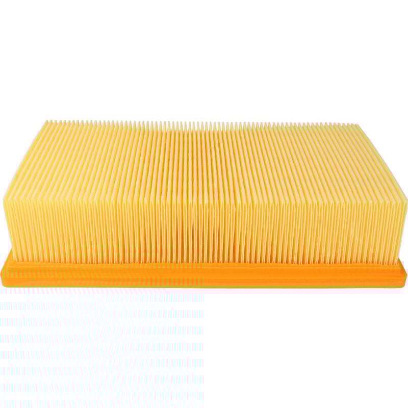 foto del prodotto 1x filtro a pieghe piatte compatibile con k rcher km 70 30 c bp adv, km 70 30 c bp pack adv aspirapolvere - elemento filtrante - vhbw