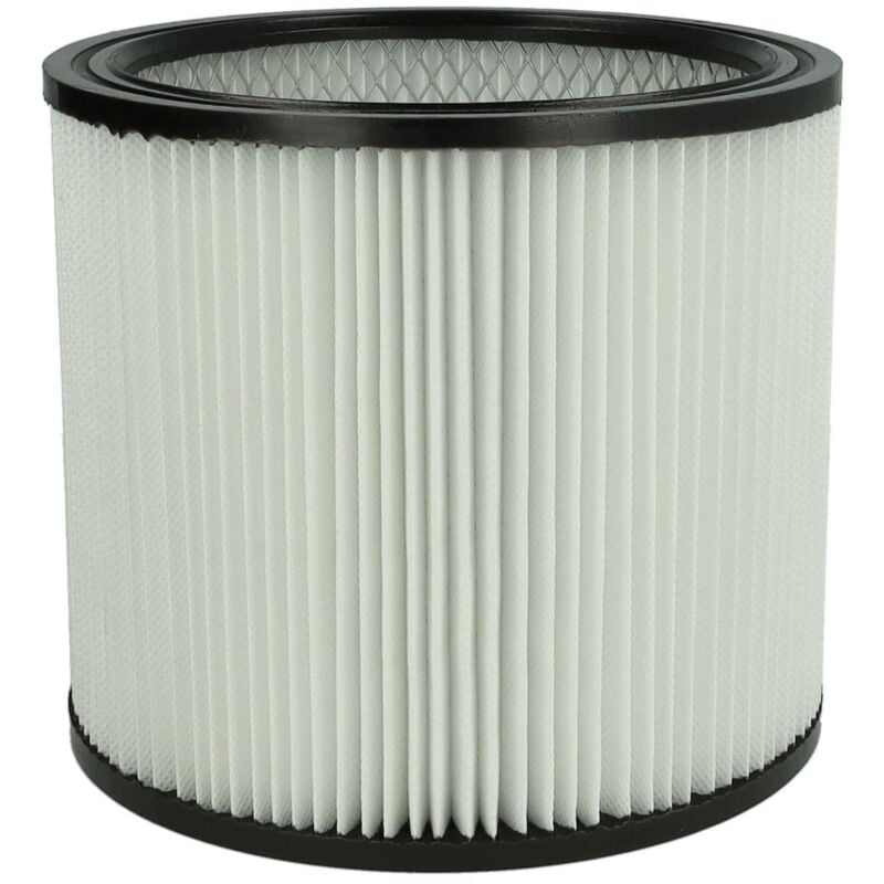 foto del prodotto 1x filtro a pieghe piatte compatibile con shopvac classic 20 inox, 20 aspirapolvere nero bianco vhbw