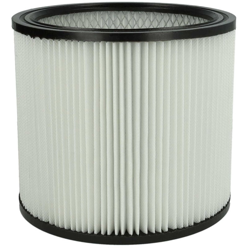 foto del prodotto 1x filtro a pieghe piatte compatibile con shopvac pro 30 pw, 1300 inox, 1300, 30, super 30 aspirapolvere nero bianco vhbw