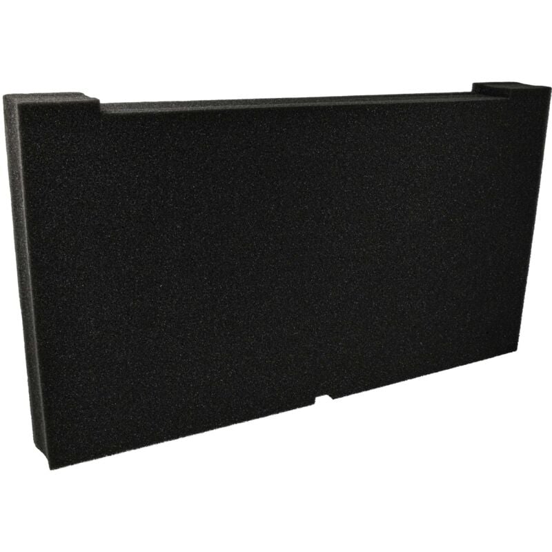 foto del prodotto 1x inserto sostituisce dewalt dwst7-97150 per cassette degli attrezzi - gommapiuma, personalizzabile, a 2 strati, nero - vhbw