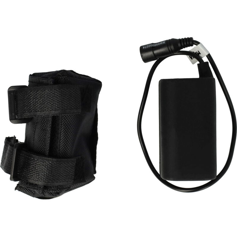foto del prodotto 1x pacco batteria compatibile con busch m ller iq xm speed faretti per bici 5200mah, 8,4v, li ion , idrorepellente vhbw