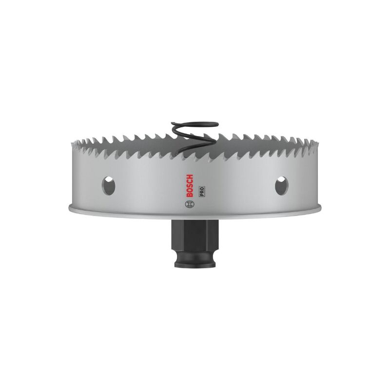 foto del prodotto 1x sega de corona pro lamiera power change plus per lamiera de acciaio inox, lamiera de acciaio, 102 mm, accessori professionali foratura bosch