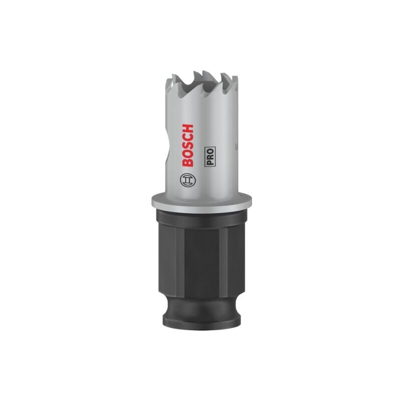 foto del prodotto 1x sega de corona pro lamiera power change plus per lamiera de acciaio inox, lamiera de acciaio, 16 mm, accessori professionali trapano bosch