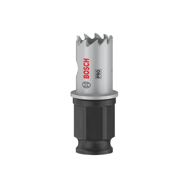 foto del prodotto 1x sega de corona pro lamiera power change plus per lamiera de acciaio inox, lamiera de acciaio, 17 mm, accessori professionali trapano bosch