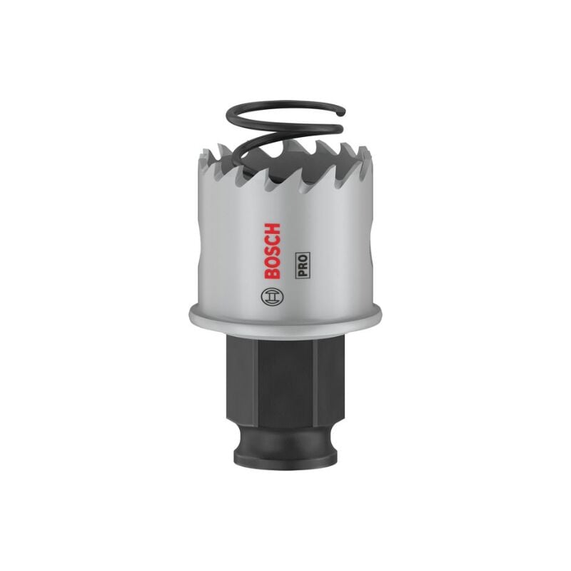 foto del prodotto 1x sega de corona pro lamiera power change plus per lamiera de acciaio inox, lamiera de acciaio, 29 mm, accessori professionali trapano bosch