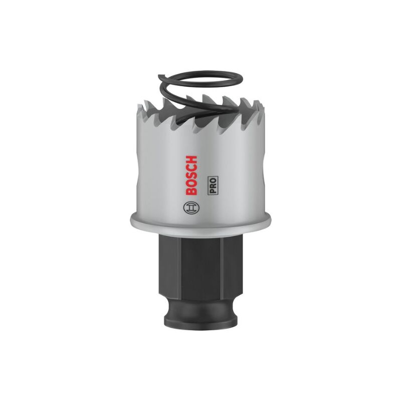 foto del prodotto 1x sega de corona pro lamiera power change plus per lamiera de acciaio inox, lamiera de acciaio, 30 mm, accessori professionali foratura bosch