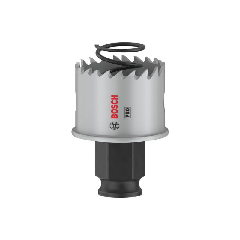 foto del prodotto 1x sega de corona pro lamiera power change plus per lamiera de acciaio inox, lamiera de acciaio, 35 mm, accessori professionali trapano bosch
