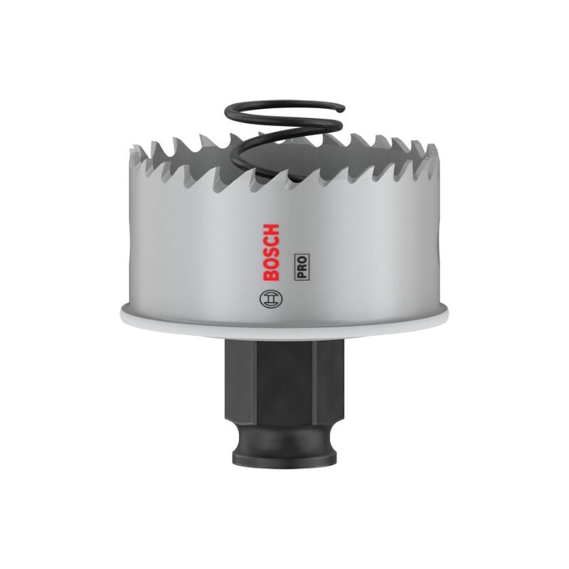 foto del prodotto 1x sega de corona pro lamiera power change plus per lamiera de acciaio inox, lamiera de acciaio, 51 mm, accessori professionali trapano bosch