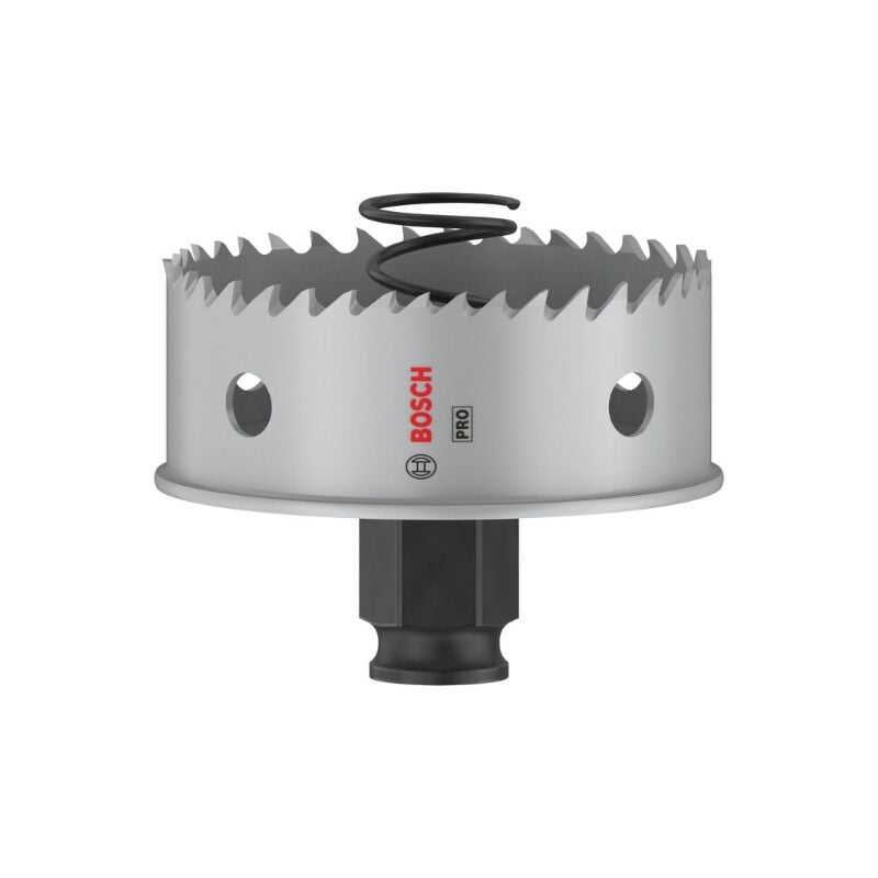 foto del prodotto 1x sega de corona pro lamiera power change plus per lamiera de acciaio inox, lamiera de acciaio, 67 mm, accessori professionali trapano bosch