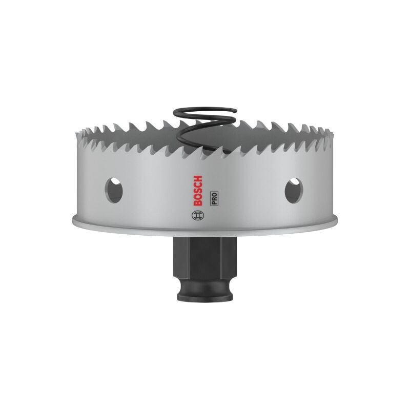 foto del prodotto 1x sega de corona pro lamiera power change plus per lamiera de acciaio inox, lamiera de acciaio, 79 mm, accessori professionali trapano bosch