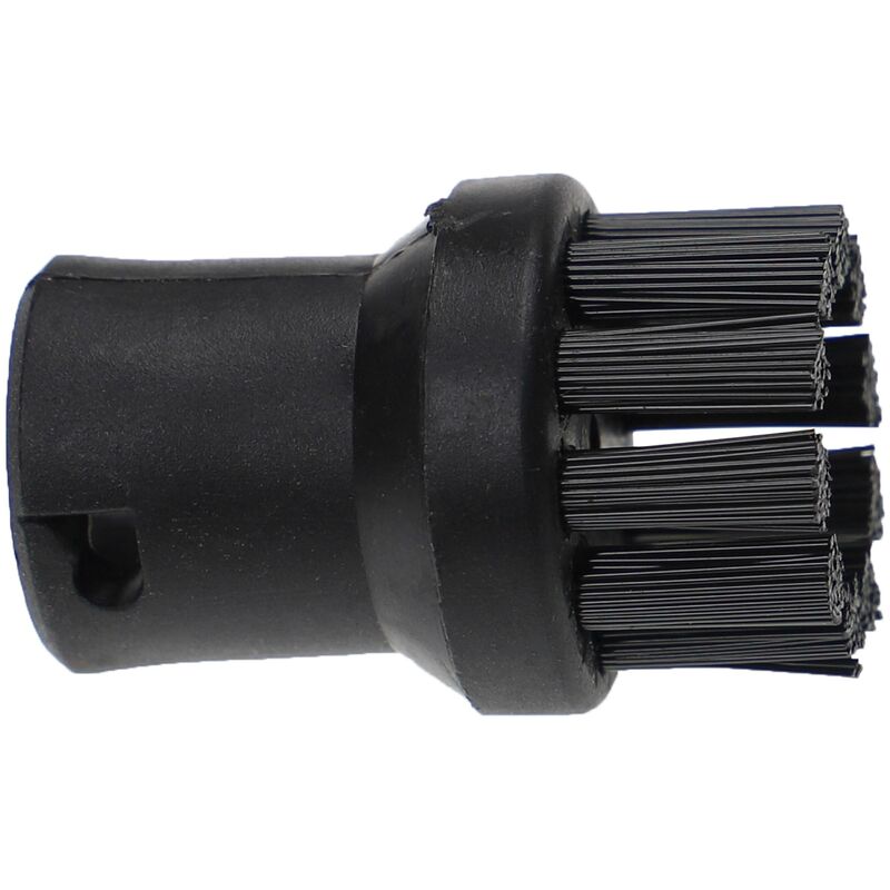 foto del prodotto 1x spazzola rotonda compatibile con k rcher sc 1020, sc 1122, sc 1100, sc 1052, sc 1122 plus, sc 1040 pulitore a vapore spazzola a vapore vhbw
