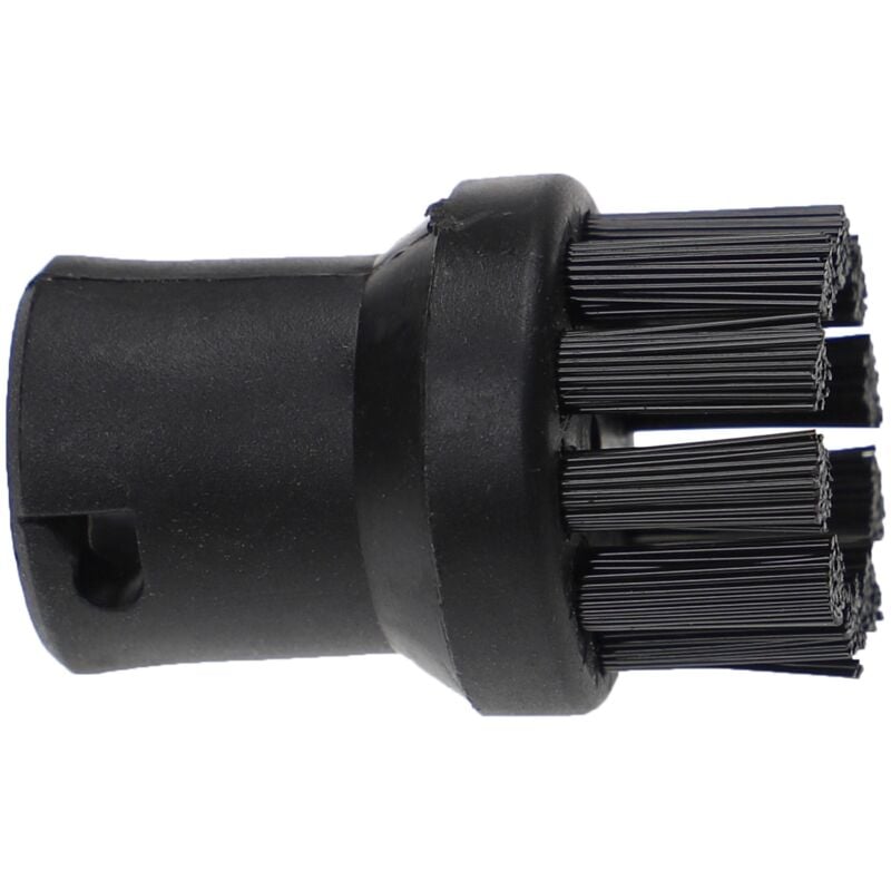 foto del prodotto 1x spazzola rotonda compatibile con k rcher sc jtk 10, sc 952, sc 6.800 cb, sc 902, sc 6.820 c, sc mini pulitore a vapore spazzola a vapore vhbw