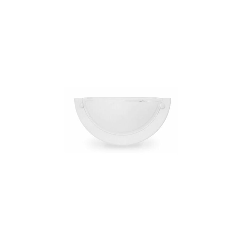 foto del prodotto 1xe27 applique a led a mezzaluna bianca gsc 0701937