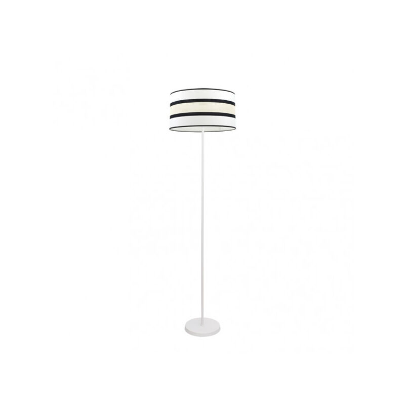 foto del prodotto 1xe27 bianco beige 149x40x40x40 cm piantana karla