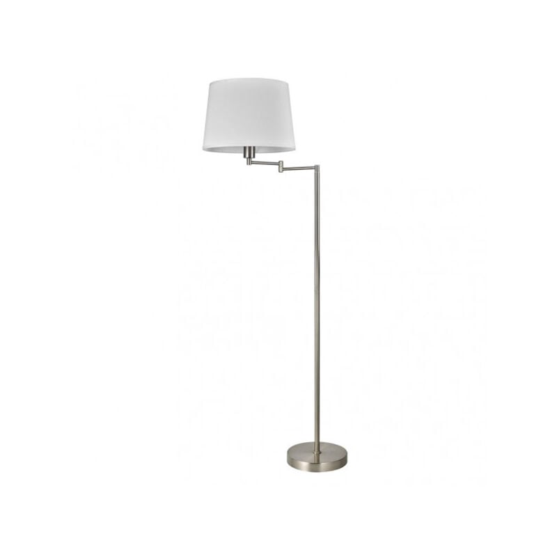 foto del prodotto 1xe27 paralume bianco nichel162x35x35 cm