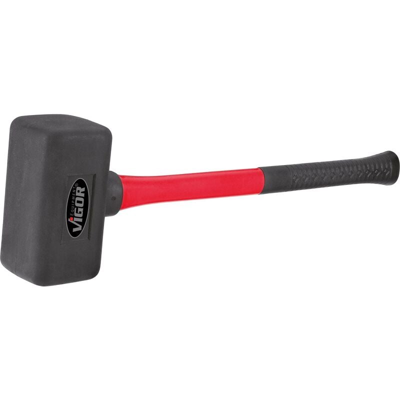 foto del prodotto 2.5 kg rubber hammer v2235 length 490 mm