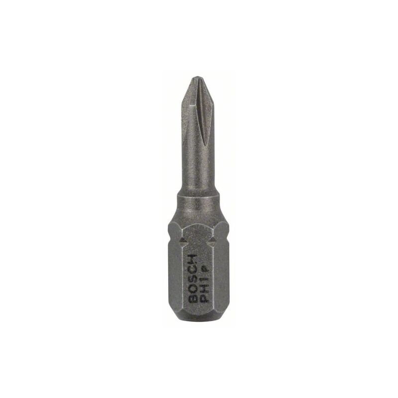 foto del prodotto 2 607 001 510 de punta di cacciavite extra dura ph 1, 25 mm confezione de 25 bosch