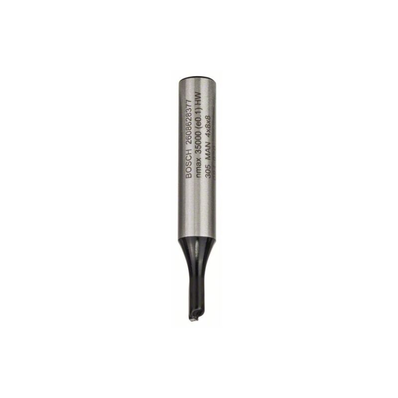 foto del prodotto 2 608 628 377 de punte da fresa 8 mm, d1 4 mm, l 8 mm, g 51 mm confezione de 1 bosch
