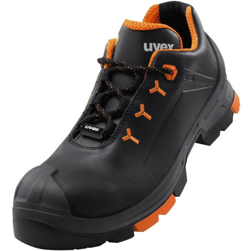foto del prodotto 2 6502242 scarpe di sicurezza s3 taglia delle scarpe eu 42 nero, arancione 1 paio a uvex