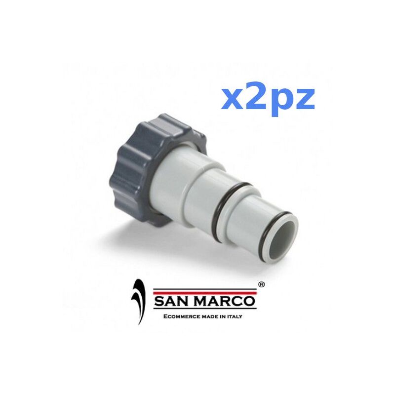 foto del prodotto 2 adattatore 32 38 mm per filtro sabbia intex 10849