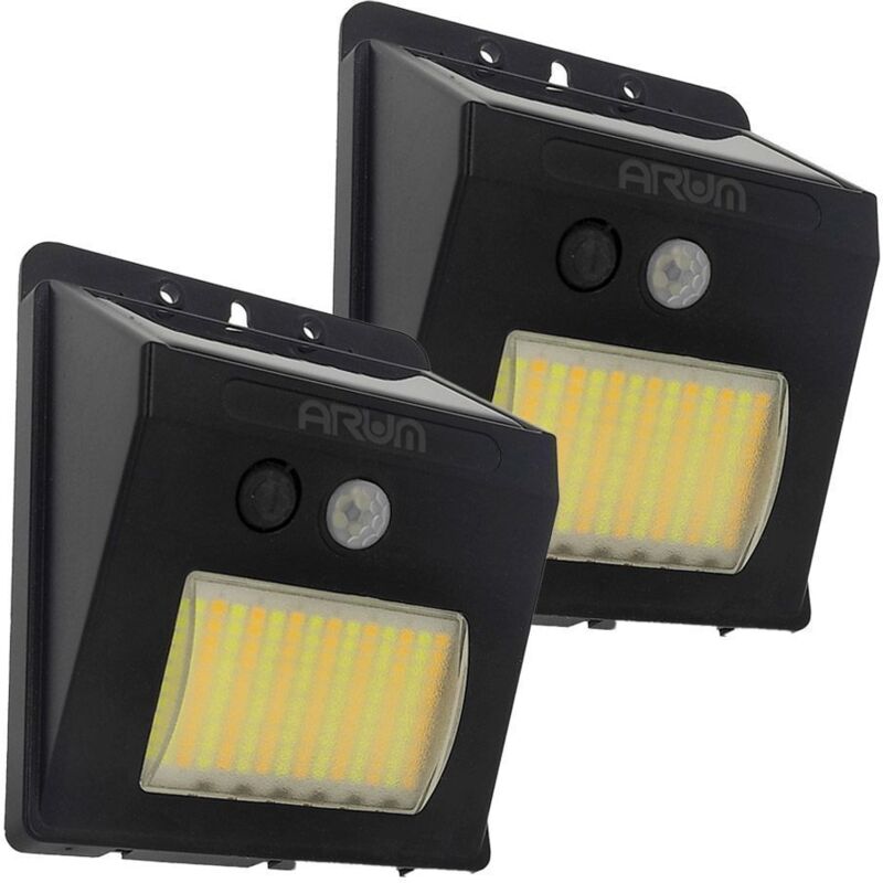 foto del prodotto 2 applique solari cct bianco caldo e bianco freddo rana ip54 220 lumen