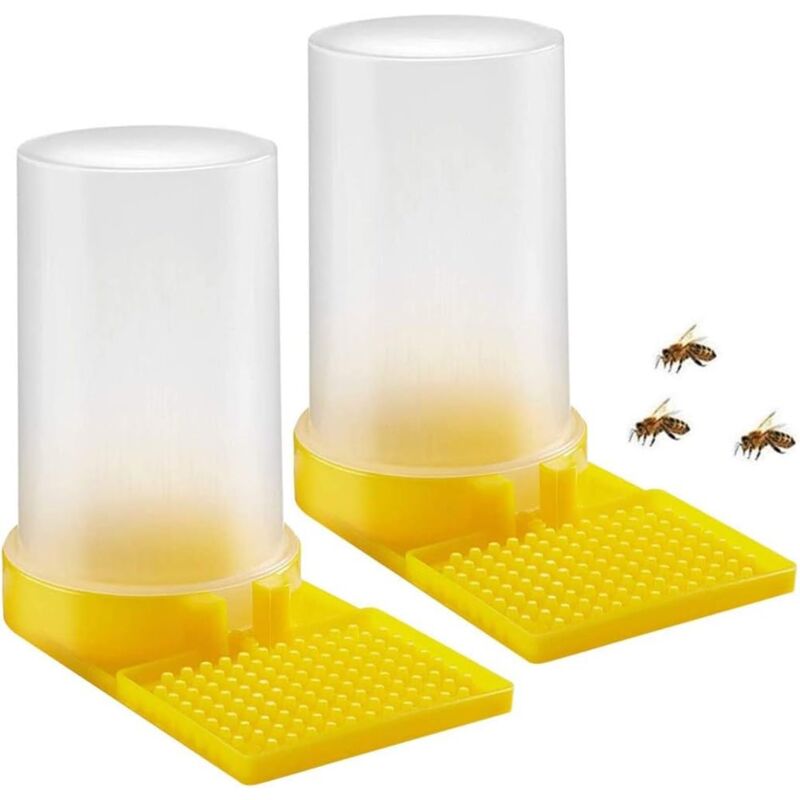 foto del prodotto 2 bevitori in plastica per apicoltore acqua e api attrezzi per api