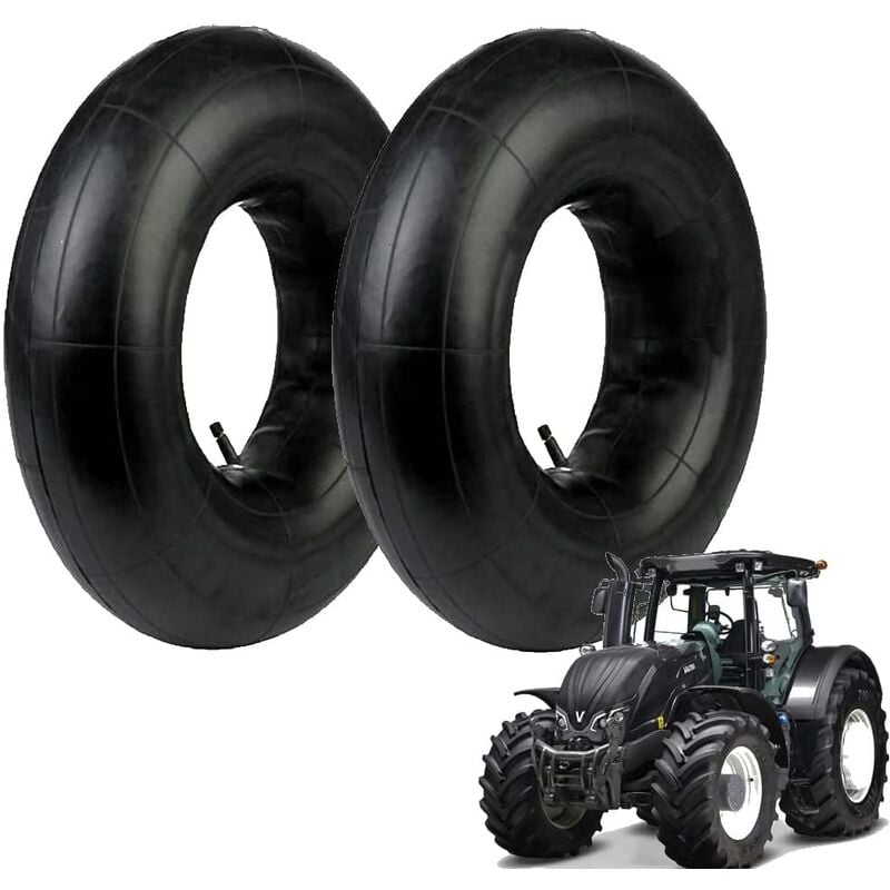 foto del prodotto 2 camere d aria 6.00 16 valvola tr13 per gomme trattorino camion auto pneumatici uso agricolo fuoristrada ecovelo