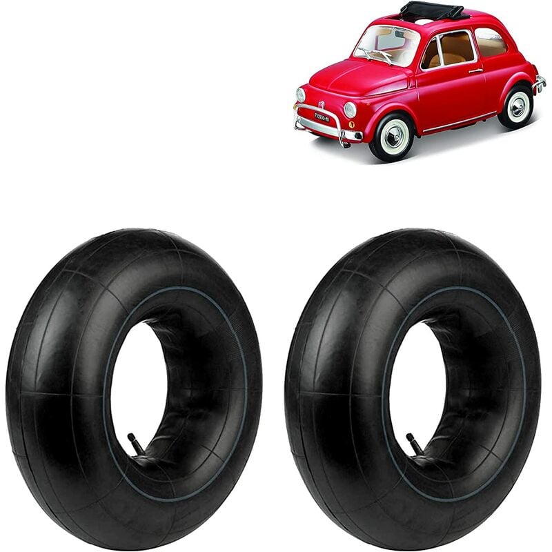 foto del prodotto 2 camere daria 125 135 12 per pneumatici fiat 500 depoca f l r giardiniera fiat 126 moto ape 12 pollici ecovelo