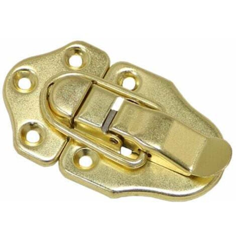 foto del prodotto 2 chiusure a leva con chiusura a leva per portagioie, scatole regalo, cassette degli attrezzi, valigie e bauli, oro lablanc