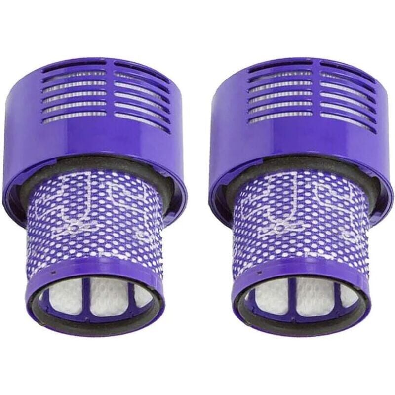 foto del prodotto 2 confezioni di filtri di ricambio lavabili per aspirapolvere dyson v10 filtro di ricambio dyson per serie v10 sv12 aiperq