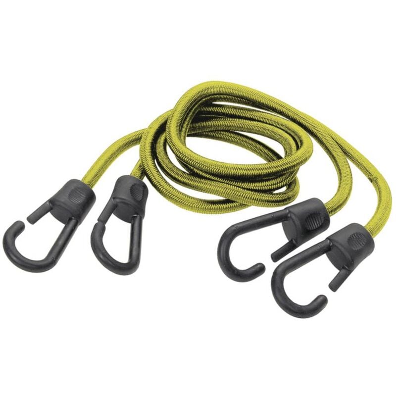 foto del prodotto 2 corde elastiche con ganci wolfcraft 3292000 dimensioni x l 8 mm x 1 m